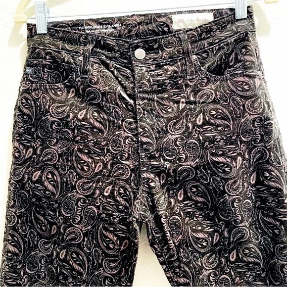 AG Adriano Goldschmied high rise Stevie ankle slim straight size 28 - Picture 4 of 13